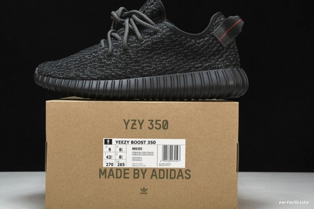 Adidas Boost 2023) Pirate 350 BB5350 Black (2022 Yeezy 0805